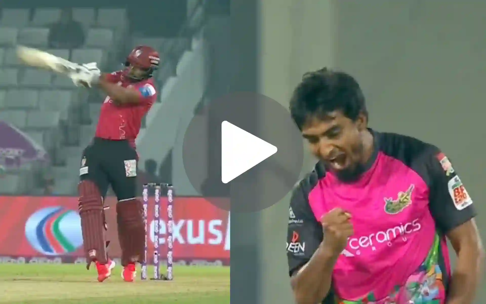 [Watch] Najmul Shanto Falls In Sakib's Trap; Seamer Roars In Celebration